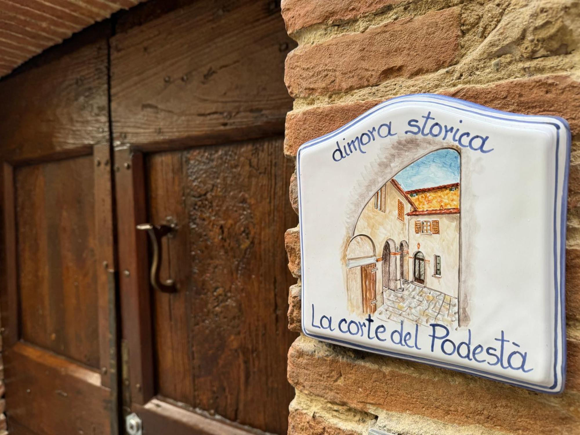 La Corte Del Podesta Sarteano Exterior photo